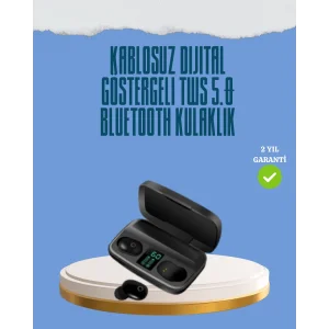 10 Metre Çekim Mesafeli Hafif Tasarımlı Bluetooth Kulaklık ve Şarj Kutusu Seti