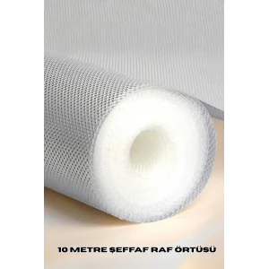 10 Metre Toz Korumalı Kaydırmaz Şeffaf Çekmece Organizeri