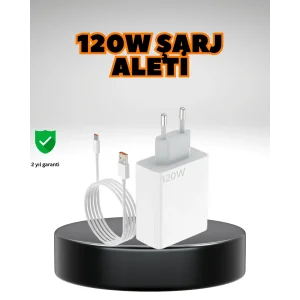 120 Watt Ultra Hızlı Şarj Seti Realme 7 8 9 Pro Uyumlu