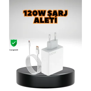 120 Watt Ultra Hızlı Şarj Seti Realme 7 8 9 Pro Uyumlu