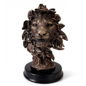 13x9 cm Polyester Aslan Büstü