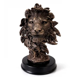 13x9 cm Polyester Aslan Büstü