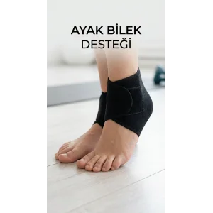 2li Ayak Destekli Silikon Tabanlı Ortopedik Çorap Seti