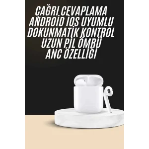 2. Nesil Bluetooth Android ve İOS Uyumlu Kablosuz Kulaklık Çağrı Cevaplama