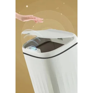 20 Lt Sensörlü Çöp Kovası – Akıllı Antibakteriyel Pilli Otomatik Kapaklı 4 Kalem Pil Dahil