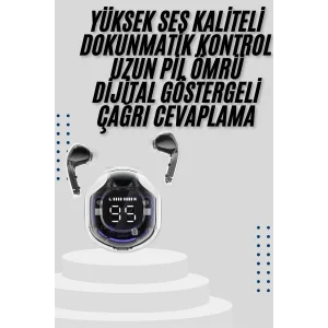 2025 Model Kablosuz Bluetooth Kulaklık ANC ENC Destekli HİFİ Stereo