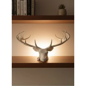 25 cm Estetik Geyik Figürü Şık Ev Ofis Dekorasyonu