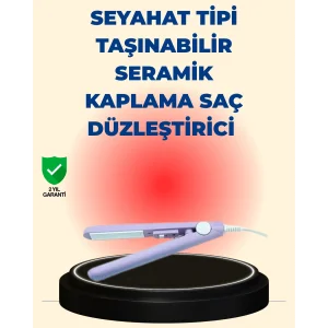 2’si 1 Arada Saç Düzleştirici ve Bukle Maşası – Düz ve Kıvırcık Saçlara Uygun Çok Yönlü Kullanım