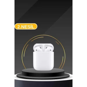 3 Kordonlu Dokunmatik Ekran Akıllı Saat ve 2.Nesil Kablosuz Bluetooth Kulaklık ANC/ENC