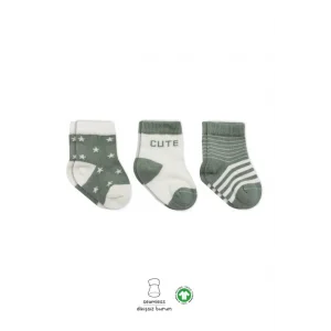 3Lü Penye Cute Stars Soket Çorap BS10115 Nil