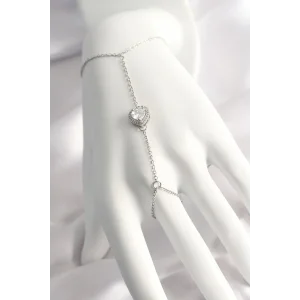 316L Çelik Gümüş Renk Kalp Model Şahmeran