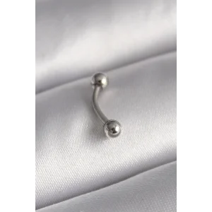 316L Çelik Gümüş Renk Topçuk Model Piercing