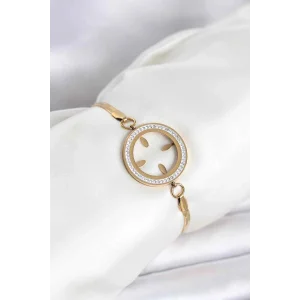 316L Çelik İtalyan Zincir Model Çeyrek Takılabilir Bileklik