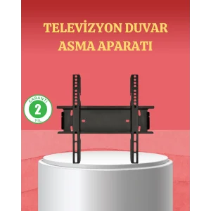 32-42 İnç TV Askı Aparatı Kolay Kurulum Düz ve Kompakt Tasarım