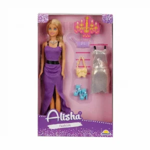 3393 NessiWorld-RST-SIS Yedek Kıyafetli Bebek Set 29 cm