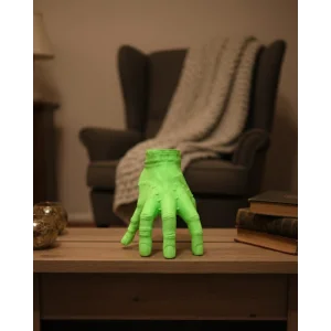 3D Dekoratif Yeşil El Obje 27x22 cm Sanatsal ve İddialı Aksesuar