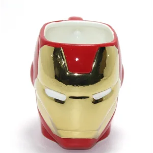 3D Iron Man Tasarımlı Porselen Kupa Bardak