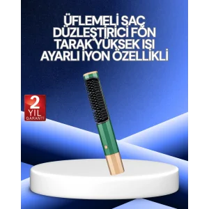 3’ü 1 Arada Saç Şekillendirme Seti – Kurutma, Düzleştirme, Tarama