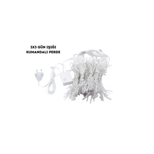 3X3 GÜNIŞIĞI KUMANDALI PERDE