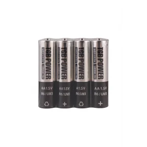 4lü Kalem Pil AA 1.5V R6 / UM3 – Uzun Ömürlü Karbon Çinko Pil Seti