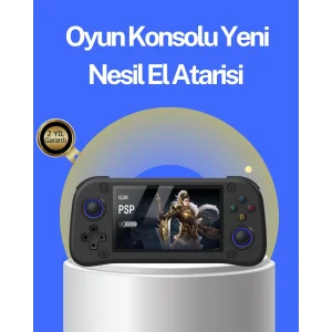 4.3” HD Ekranlı El Konsolu 64GB Hafıza Kartı ve 10000 Yüklü Oyun