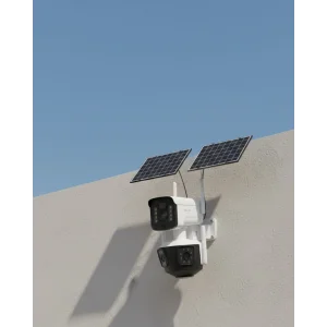 4G Destekli Çift Güneş Panelli IP Kamera Gece Görüşlü ve Sesli İletişimli