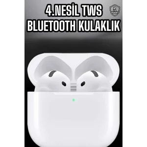 4.Nesil Kaliteli TWS Android ve İOS Uyumlu Mikrofonlu Kulaklık