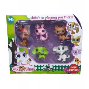 5 Lİ SEVİMLİ KUTULU HAYVANLAR