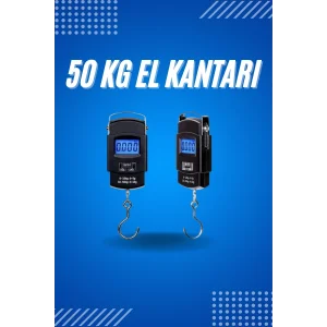 50 Kg Dijital El Terazisi Cep Tartısı El Kantarı Terazi
