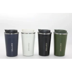 500 Ml Paslanmaz Çelik Termos Mug - Çift Katmanlı Sızdırmaz Kahve Kupası Alk3134