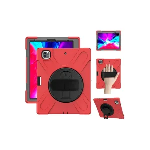 İPad Pro 12.9-inch (2021)-(2020) Kılıf Kalem Yerli 3 Katmanlı Standlı Zırh Kı - EMTHBA8743-7