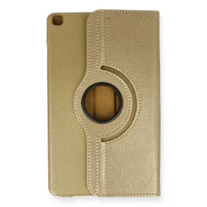 Samsung Galaxy Tab A9 Kılıf 360 Tablet Deri Kılıf - Gold-(5796) - EMTHBA5601-5201
