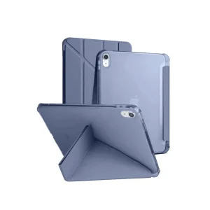 iPad 2022 10.9 (10.nesil) Kılıf Kalemlikli Mars Tablet Kılıfı - Lila-(5796) - EMTHBA9422-3759