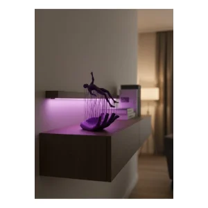 Mor El İnsan Figürü Dekoratif Biblo Minimal Modern Salon Raf ve Masa Üstü Akses - EMTHBA4283-1