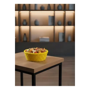 Yuvarlak Çerezlik Sarı Şık Tasarım ve Kompakt Boyut - EMTHBA8901-3680