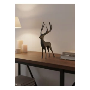 Gri Geyik Biblo Minimal Tasarım Şık Ev Aksesuarı - EMTHBA1421-9776