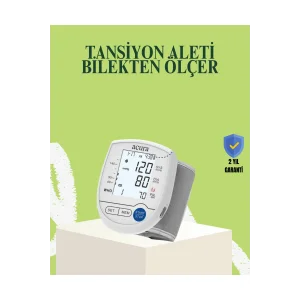 Bilekten Dijital Tansiyon Aleti Hem Pilli Hem Şarjlı Hafızalı - EMTHBA5368-1043