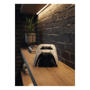 İkili Gamepad Tutucu Siyah 7x18 cm Masa ve Raf Düzeni - EMTHBA1193-4786