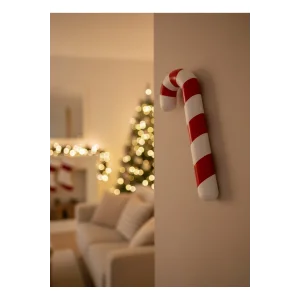 Dekoratif Yılbaşı Şekeri Yerde Biblo Salon Dekoru 13x34 cm - EMTHBA1911-8753