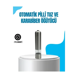 Pilli Otomatik Baharat Değirmeni Tek Tuşla Kolay Kullanım - EMTHBA5369-5026