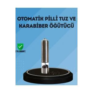 Pilli Baharat Değirmeni Karabiber Tuz ve Baharat Öğütücü - EMTHBA5549-5243