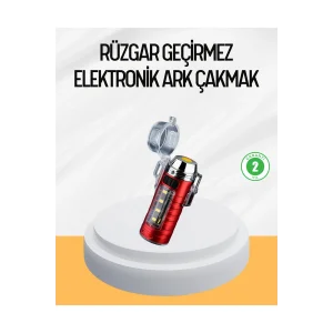 Çok Fonksiyonlu Elektrikli Çakmak El Feneri Özellikli - EMTHBA8174-9802