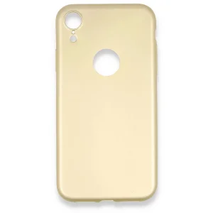 iPhone XR Kılıf First Silikon - Gold-(5796) - EMTHBA8743-5778