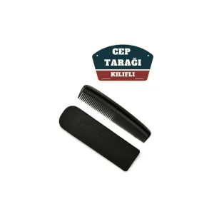 HSNET Rodeo Kılıflı Karbon Cep Tarağı - EMTHBA8634-4212