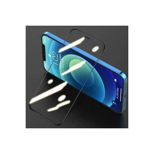 ALLY İPhone 12 Pro Max 5D Kavisli Full Tempered Cam Ekran Koruyucu-(5775) - EMTHBA5512-4434