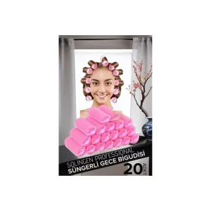 HSNET Süngerli Gece Bigudisi 3 cm 20 Adet Solingen Professional - EMTHBA3359-6890