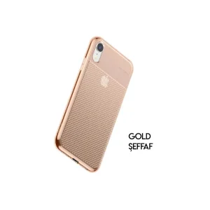 İphone Xr 6.1 Glistenıng Şeffaf Lüx Silikon Kılıf-(5775) - VOANFD2684-8445