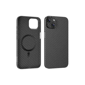 Hoco iPhone 14 6.1 Kılıf Manyetik Magsafeli Kamera Korumalı Telefon Kılıfı-(57 - EMTHBA9388-2