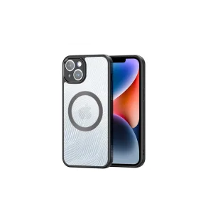 Dux Ducis iPhone 14 Plus Aimo Series MagSafe Premium Buzlu Sert PC-TPU Kılıf-(5775 - EMTHBA6172-2