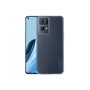 Ally OPPO Reno 7 Pro Kılıf Kamera Korumalı Ultra İnce Şeffaf Silikon Kılıf-(5 - EMTHBA4481-8